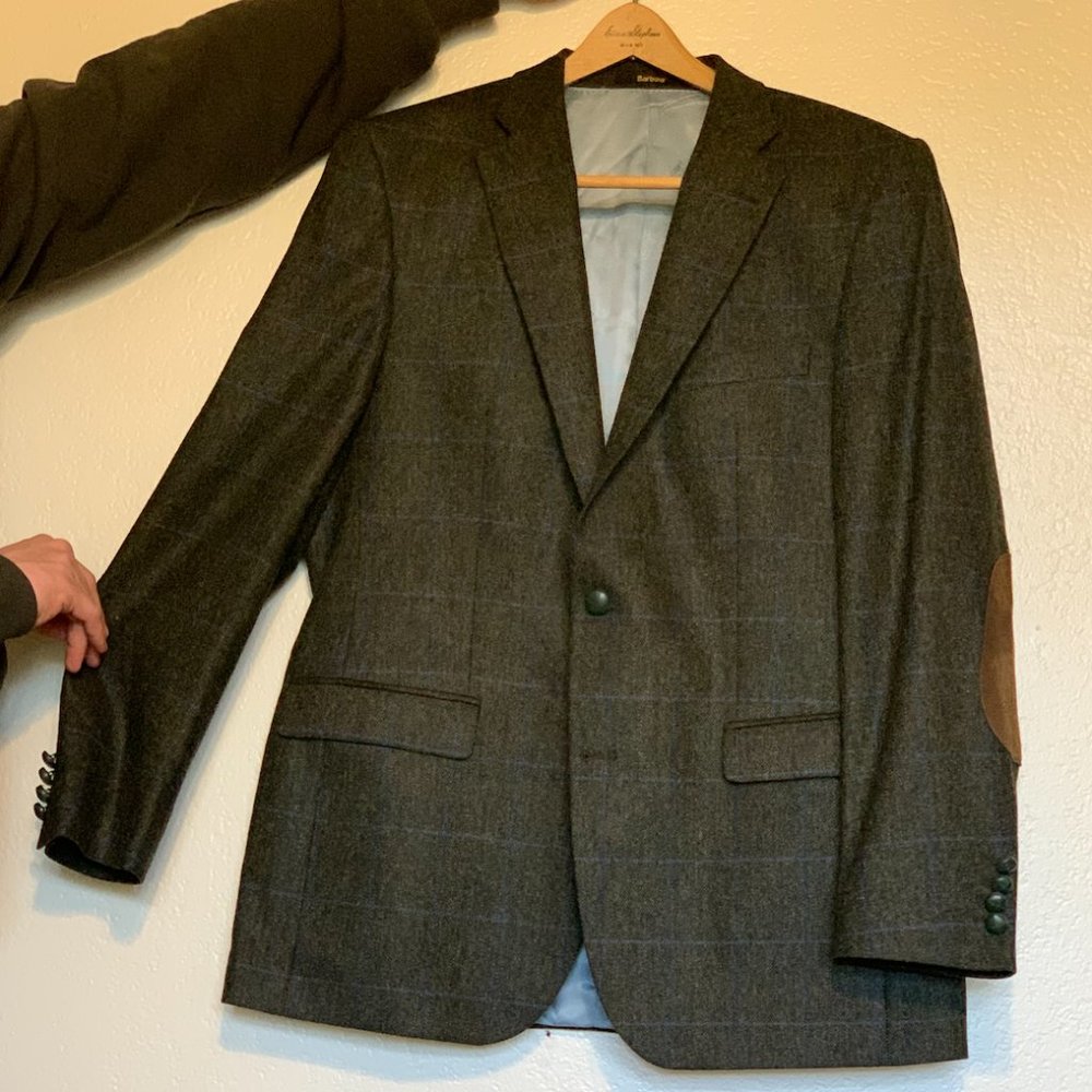 Men's Vintage Barbour Tweed Blazer
